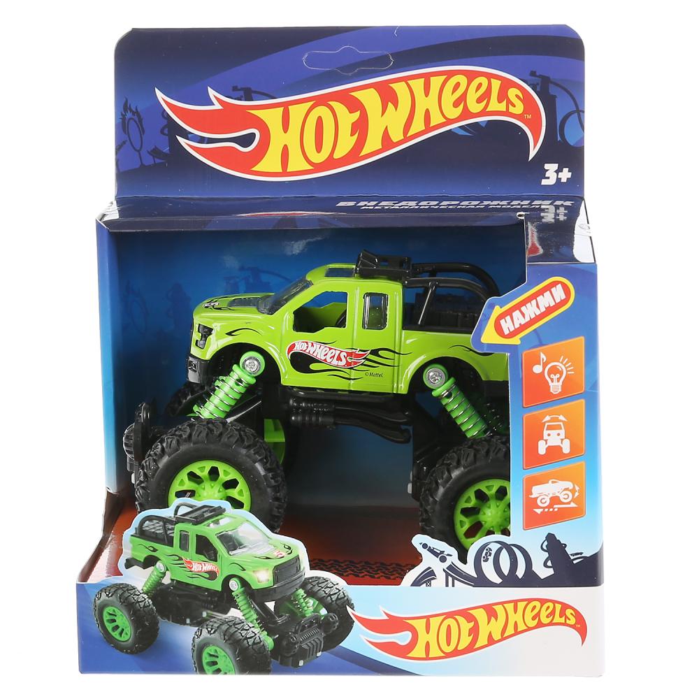 Машина металлическая свет-звук hot wheels внедорожник 13см, инерционная,  подвеска, в коробке. в кор2*36шт купить на самой большой базе игрушек в  Воронеже за 734.30 руб., код 9200622